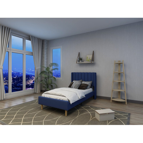 Wayfair Blue Upholstered Beds You'll Love in 2023